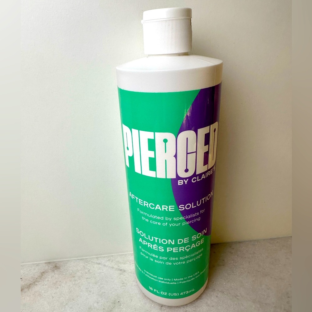 Pierced by Claire's Aftercare Solution